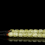Collar de cuentas de jade y ágata 