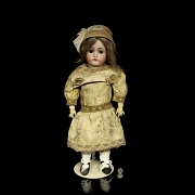 Muñeca de porcelana, Catterfelder Puppenfabrik, Alemania, c. 1910-1920