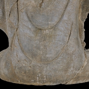 Gran figura de piedra tallada 