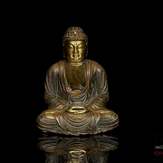 Gilt-bronze figure ‘Shakyamuni’, Qing dynasty