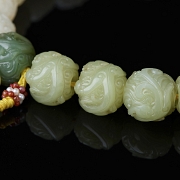Pulsera de cuentas de jade 