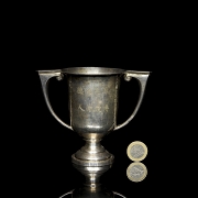 Pequeña copa de plata china
