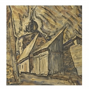 Albert Stefan Kohler (1883-1946) ‘Houses’