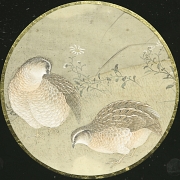 Chinese painting ‘Pair of Partridges’, Qing dynasty - 2