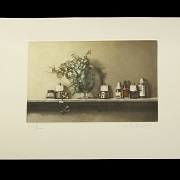 Javier Banegas Lista (1974) “Still Life with Inks,” c. 2004