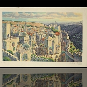 Nahum Gilboa (1917-2015) ''Jerusalem''