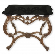 Mariano García (s.XX) Mesa auxiliar estilo Luis XV - 1