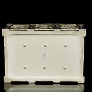 Capodimonte “Porcelain chest,” 20th century