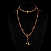 Mala made from 111 Bodhi seeds, Tibet, 20th century