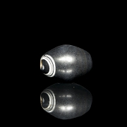 Ancient ‘Dzi’ carved two-coloured agate