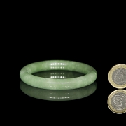 Circular jade bracelet, 20th century