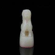 Sello de jade blanco