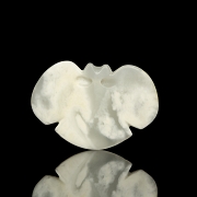 Figura de jade blanco 