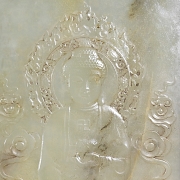 Tríptico de jade blanco