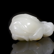 Colgante de jade blanco de Hetian