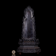 Figura de jade blanco de Hetian 