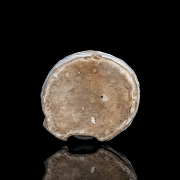 Glazed ceramic brush holder ‘Bixi’, Qing dynasty