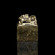 Sello de jade amarillo