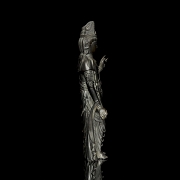 Escultura “Guanyin” en metal patinado, s.XX