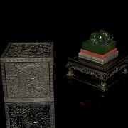 Caja para sello de madera de Zitang