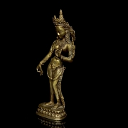 Gilt bronze figure 