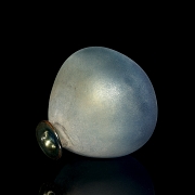 Jarrón globular de Liulí, dinastía Tang
