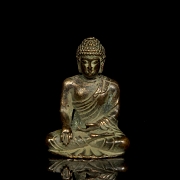 Gilded bronze figure ‘Shakyamuni’, Qing dynasty