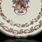 Plato de porcelana 
