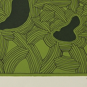 Alfredo Alcain Partearroyo (1936) “Manchitas sobre verde”, 2003 - 4