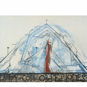 José Bedia (1959) “Island with Obsessions,” 2005