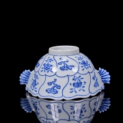 Cuenco de porcelana esmaltada 