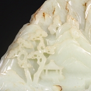 Jade blanco tallado 