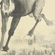 Chinese painting ‘Horse’ with signature Xu Beihong - 3