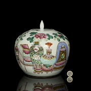 Recipiente de porcelana esmaltada