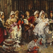 Antonio Medina Serrano (1944) ‘Baptism in Seville Cathedral’