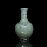 Porcelain vase with flambé glaze, 20th century - 2