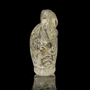 Colgante de cuarzo blanco 