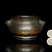 Incensario de bronce 