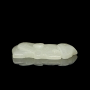 Placa de jade blanco 