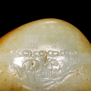 Adorno de jade de Hetian 