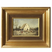 V. Benlloch (20th century) ‘Views of the hut’ - 3