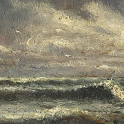 19th century Spanish school ‘Sea’