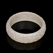 Brazalete de ágata rosa