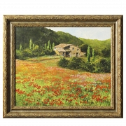 Francesc Vidal Vives (1957) ‘Field of Poppies’