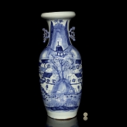 Jarrón de porcelana esmaltada