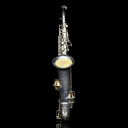Saxofón alto, marca Conn, ca 1920