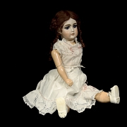 Muñeca de porcelana, Europa, ca. 1885-1898