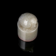 Hetian jade seal ‘Turtle’, Qing dynasty