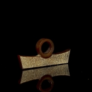 Colgante ritual de jade, cultura Liangzhu