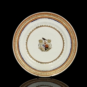 Plato de porcelana 